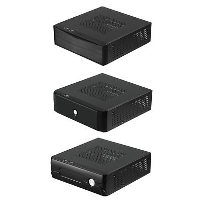 Mini ITX Gehäuse Horizontal Host Gehäuse Slim Profile Computer