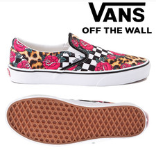 vans leopard rose