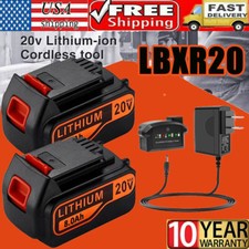 20V for Black and Decker 20Volt Lithium Battery Charger LBXR20 LB20 LBX20 Li-Ion