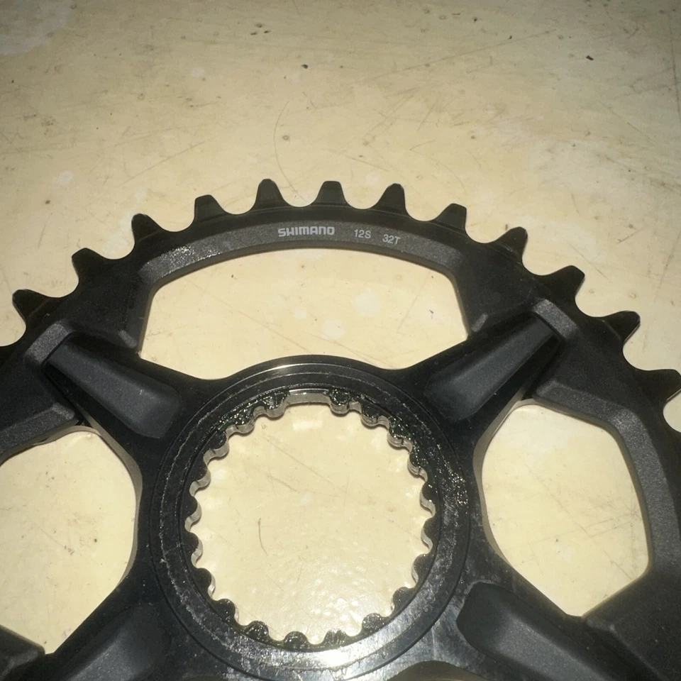 Plato Shimano XT SM-CRM85 1x 32T 12s para bielas M8100/M8130 nuevo despegue Foto 4 de 4