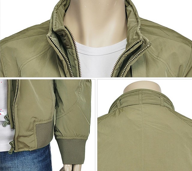 mens high neck zip jumper