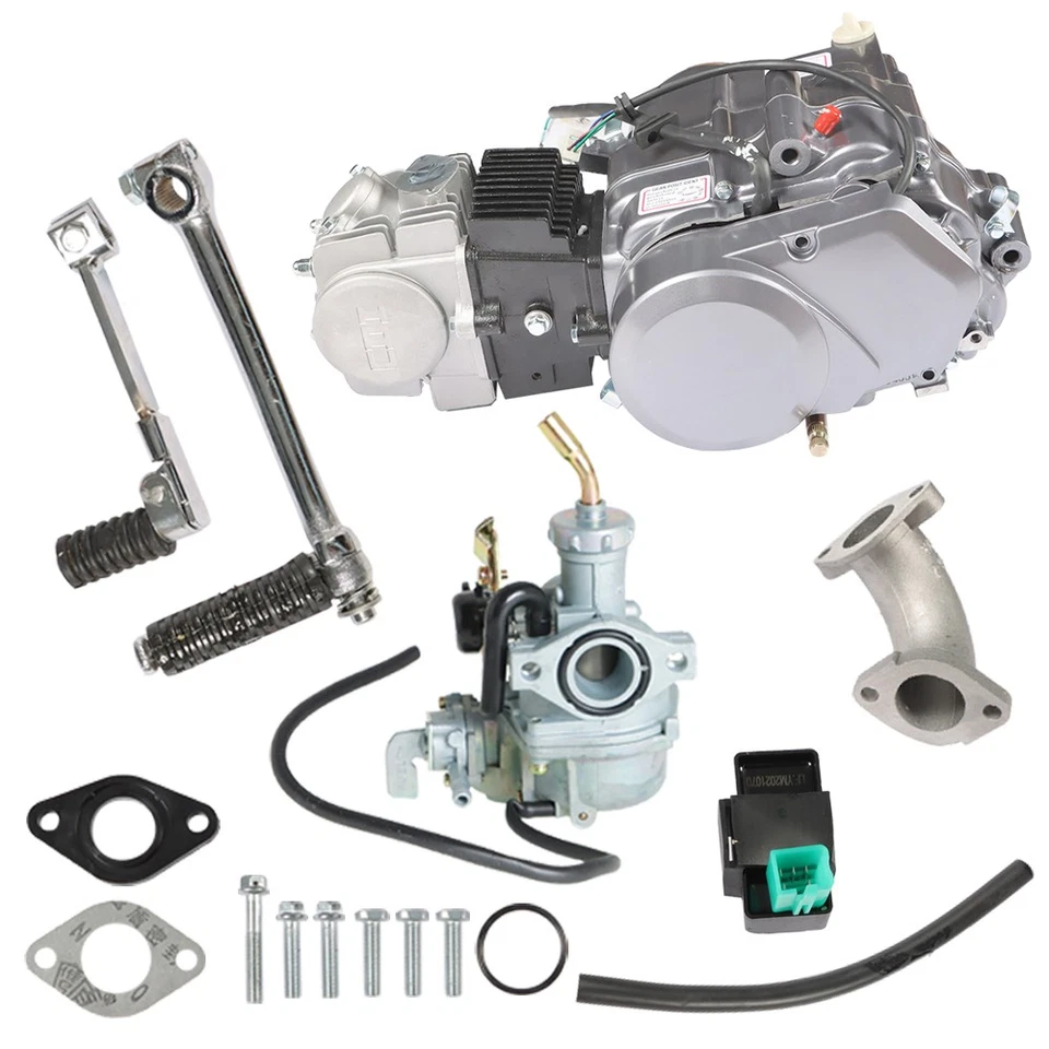 For Honda CRF50 XR50 Z50 125cc Engine Motor Semi Auto 4 Stroke ATV 3-Speed - Imagem 4 de 4