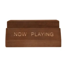 CD Record Stand Deskop Rack Wood Vinyl LP Music Albums Display Album E1M18075