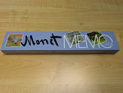 Piatnik board game - Monet Memo, 1995 - EUC!