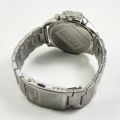 NEW Diesel Men's Mid Mega Chief Mirror Chronograph S/S Watch