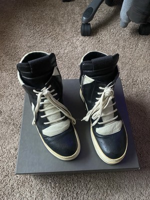 Rick Owens Short Tongue Geobasket Dunk Prototype AW10 | eBay