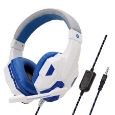 Cuffie Da Gioco Cablate Da 3,5 Mm Con Microfono 120 ° Cuffie Da Gioco Stereo per