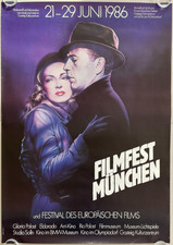 Plakat Poster - Filmfest München 1986 DinA0 - Kino Film - Grafik: Renato Casaro