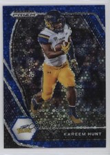 2021 Panini Prizm Draft Picks Blue Circles Prizm Kareem Hunt #89 rp9