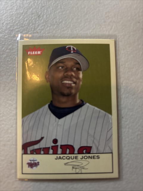 2005 Fleer Tradition 526 Jacque Jones Never Ment To Be Released