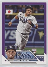 2023 Topps Japan Edition Purple 23/50 Jonathan Aranda #171 08k5