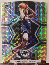 2021-22 Panini Mosaic Silver Mosaic LaMarcus Aldridge #11 Nets