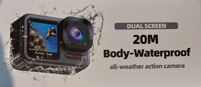 Dual Screen Action Cam 4k wasserdicht