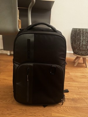 Samsonite Reise Rucksack Schwarz Laptopfach Cabin Bag Backpack Travel Bag Black