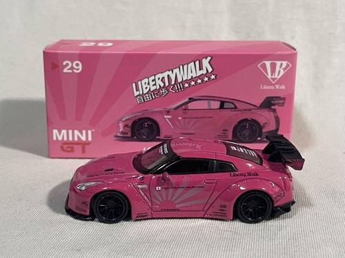 MINI GT LBWK Nissan GT-R Candy Pink #29 | eBay
