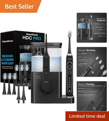#ad Whiter Teeth amp; Healthier Gums: Home Dental Center PRO with Sonic Toothbrush $143.99