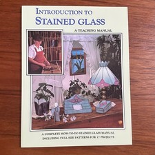 Introduction to Stained Glass Pattern Book 1985