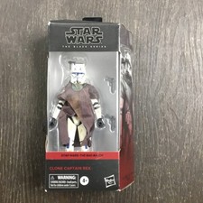 Star Wars The Black Series Clone Captain Rex 6    Figure  box damaged