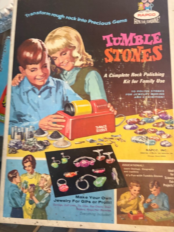 1960's Rapco Tumble Stones Sealed Contents Original Box