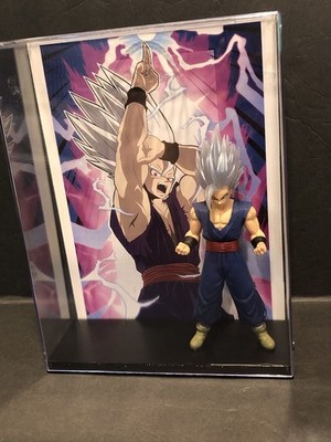 Custom Dragonball Super Shadow Box - BanDai Clearise Beast Gohan figure w/ art