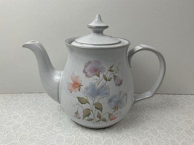 Denby Zugabe / Sweetpea / Dauphine Teekanne Top Zustand 1,1/2 Pint