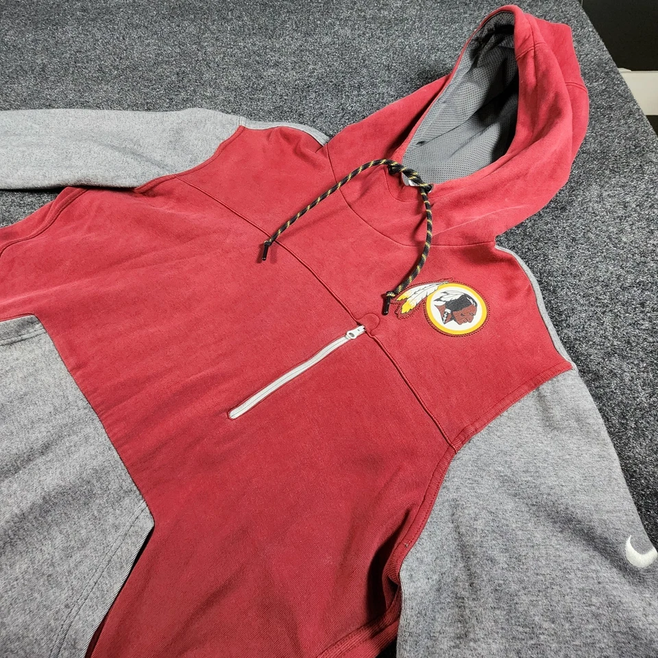 NFL Washington Redskins Nike Equipo Ropa Sudadera con Capucha Fútbol Para Hombre XL Fan Apparel Foto 2 de 4