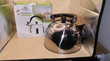 GadgetKing Stainless Steel Whistling Kettle Stovetop Tea Kettle With Box