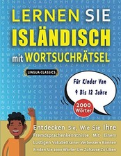 LINGUA CLASSICS - LERNEN SIE ISLNDISCH MIT WORTSUCHRTSEL FR KINDER  - X555z