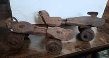 Roller Skates OLD Conversational Metal Skating