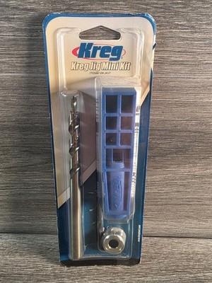 Kreg Mini Jig Pocket Hole Kit 8.25 in Wood Chip Relief Hole for Easy Drilling
