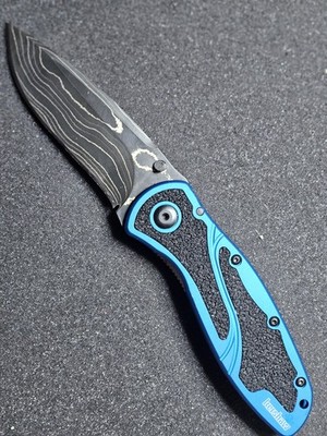 Kershaw Blur Damascus  (1670NBDAM) Blue