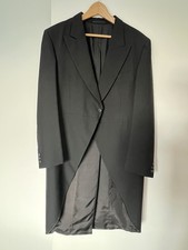 Black Morning Suit Jacket 42” chest ideal for Weddings and Royal Ascot