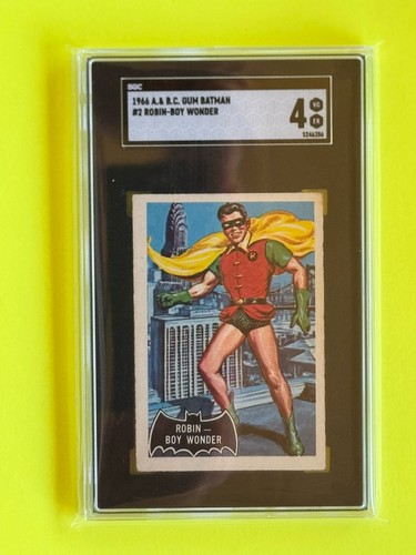 1966 A&BC Batman Black Bat #2 — SGC 4
