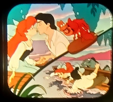 Vintage Disney View-Master reel set featuring The Little Mermaid 012-351