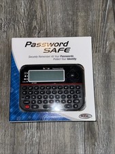 Reczone Password Safe Identity Theft Unit QWERTY Keyboard Model 595 New in Box
