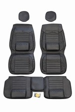 Subaru Outback 20102024 Seat Covers Full Set Puleather Diamond Stitch Black New