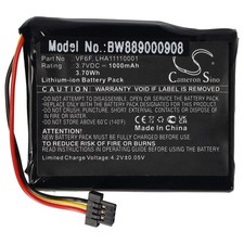 Batteria per TomTom Start 52 Navigazione 1000mAh