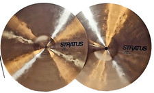 Sabian Stratus 14" Hi Hat Cymbal Pair Very Nice S1402 755g/ 1192 grams