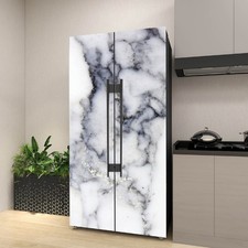Marble Fridge Wrap, Give Your Kitchen a Luxury Look