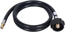 4 FT RV Propane Hose, Propane Pigtail Connector Hose QCC1 Connector- Acme