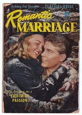 ROMANTIC MARRIAGE 21 (1954 St. John) pre-code; RARE, NO CGCs, Only eBay; GOOD+