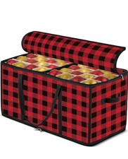 Christmas Ornaments Storage Box 8 Separate Trays Fits Up To 128 Ornaments