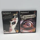 New ListingManhunt 1 And 2 PS2 Combo Bundle Complete In Box CIB