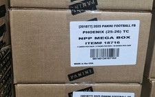 2025 Panini Phoenix Football Mega 20 Box Case Factory Sealed