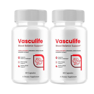2-Pack Vasculife Capsules   VascuLife Blood Balance Support Capsules- 120 Caps