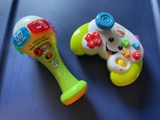 LeapFrog Learn Groove Shakin' Colors Maraca English Spanish FP Controller