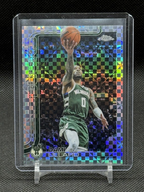 2025-26 Topps Chrome - Damian Lillard #153 X-Fractor