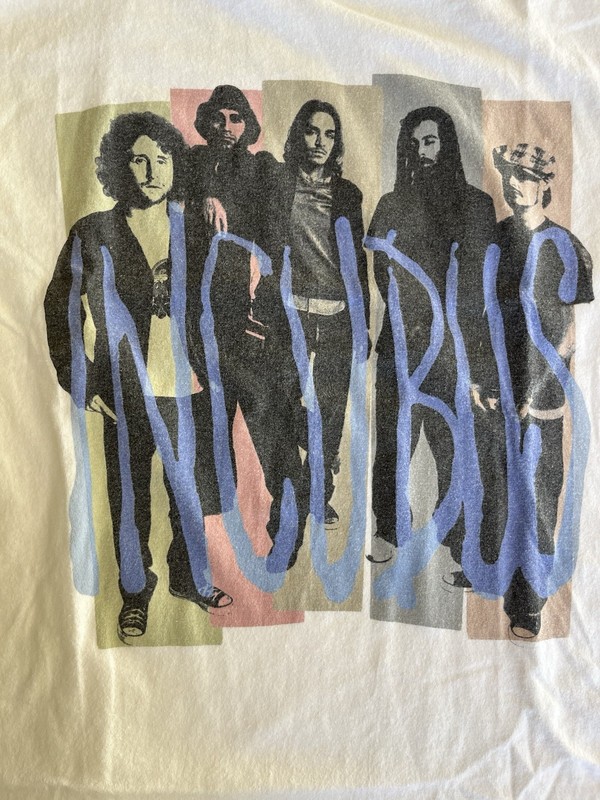 Incubus 2004 A Crow Left of The Murder Tour Concert T-Shirt Size Small Hanes Tag