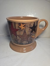 Patriotic Stars 2014 Haynes Besco Group Ceramic Coffee Mug Soup Cup Oversized 
