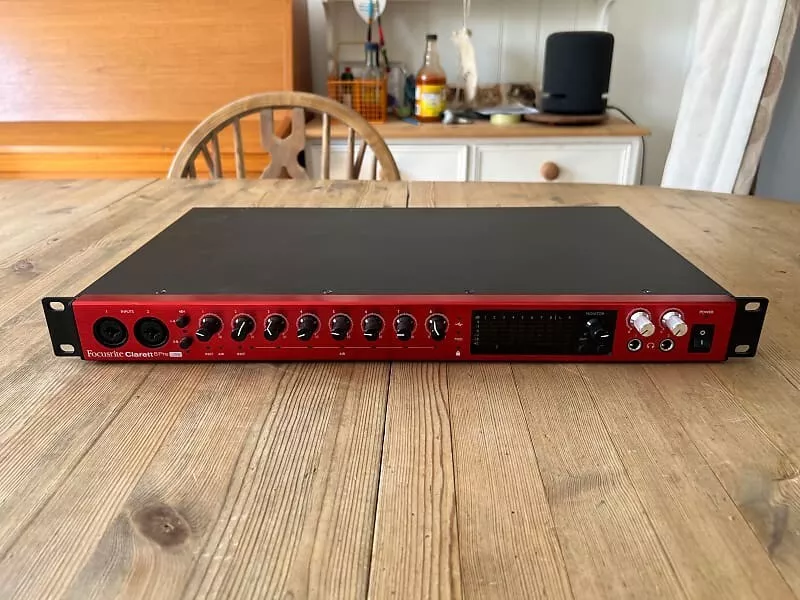 halskæde Annoncør Rettelse Focusrite Clarett 8Pre USB 18x20 Audio Interface 815301008538 | eBay